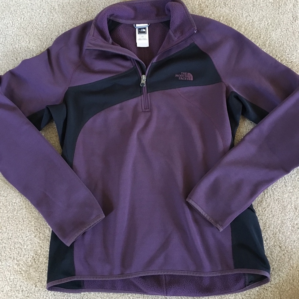 North face women’s quarter zip size large